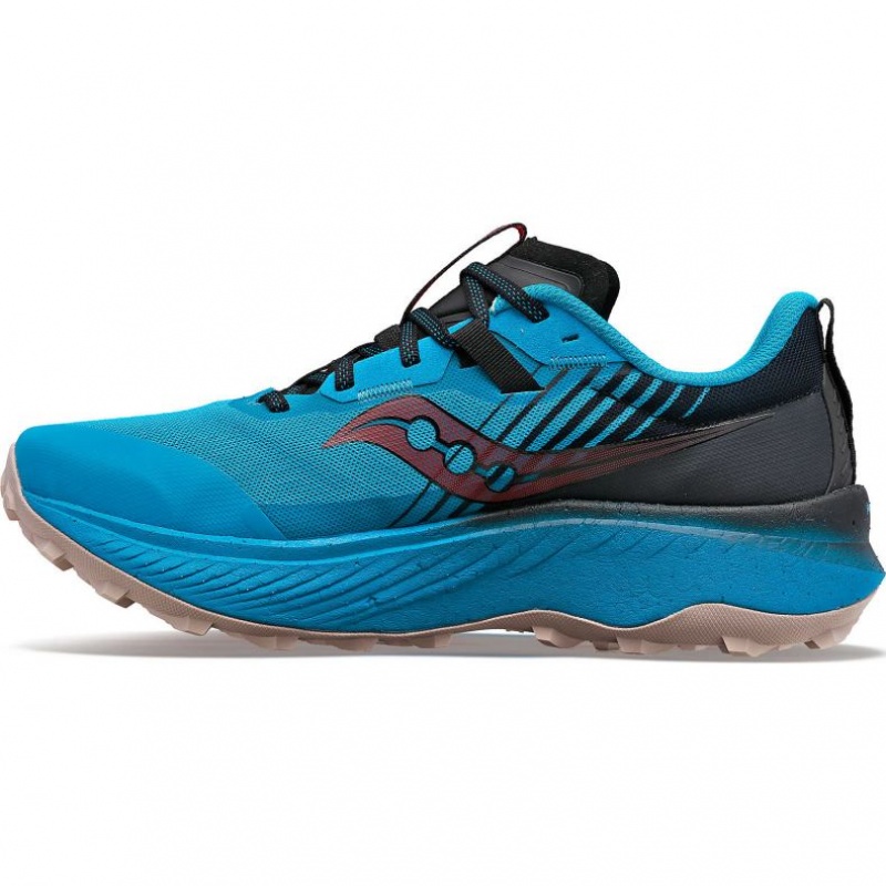 Blue Men's Saucony Endorphin Edge Trail Running Shoes | AUS-FJSAX