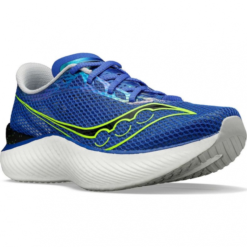 Blue Men's Saucony Endorphin Pro 3 Running Shoes | AUSTRALIA-LTNJM