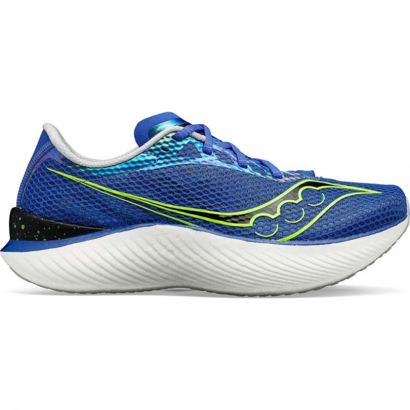 Blue Men\'s Saucony Endorphin Pro 3 Running Shoes | AUSTRALIA-LTNJM