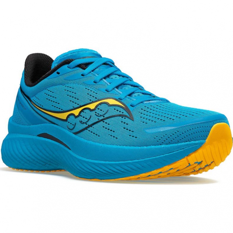 Blue Men's Saucony Endorphin Speed 3 Running Shoes | AUSTRALIA-PUWIB