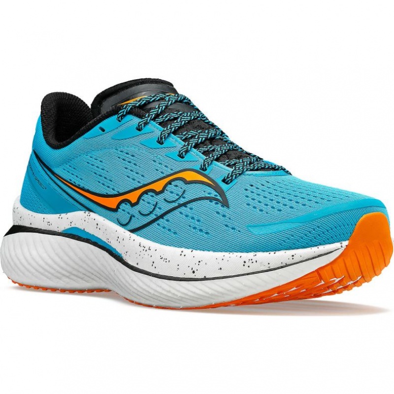 Blue Men's Saucony Endorphin Speed 3 Running Shoes | AUS-PYSFN