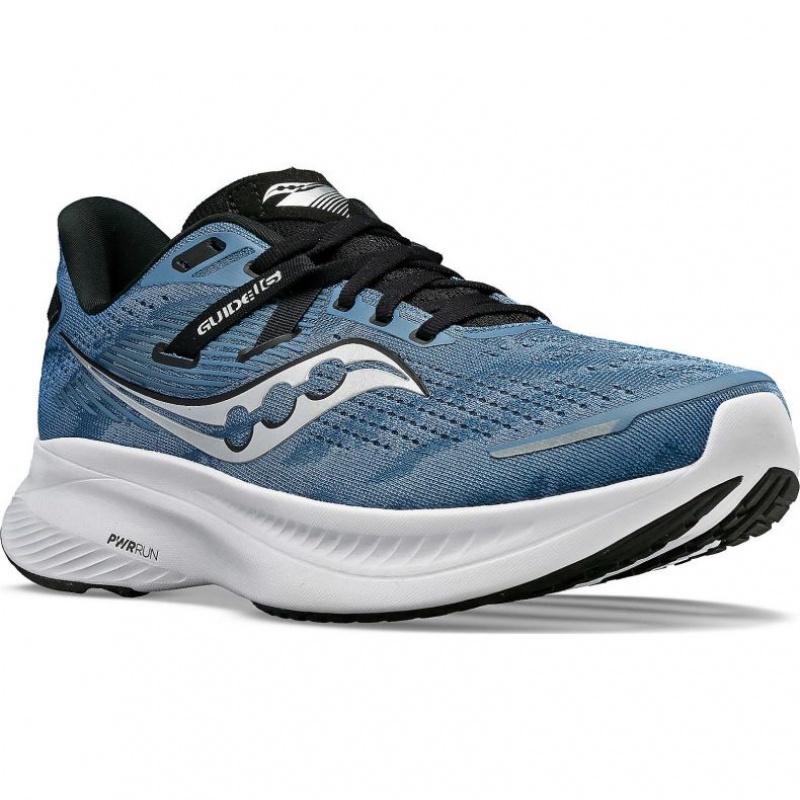 Blue Men's Saucony Guide 16 Running Shoes | AUSTRALIA-QBSRP