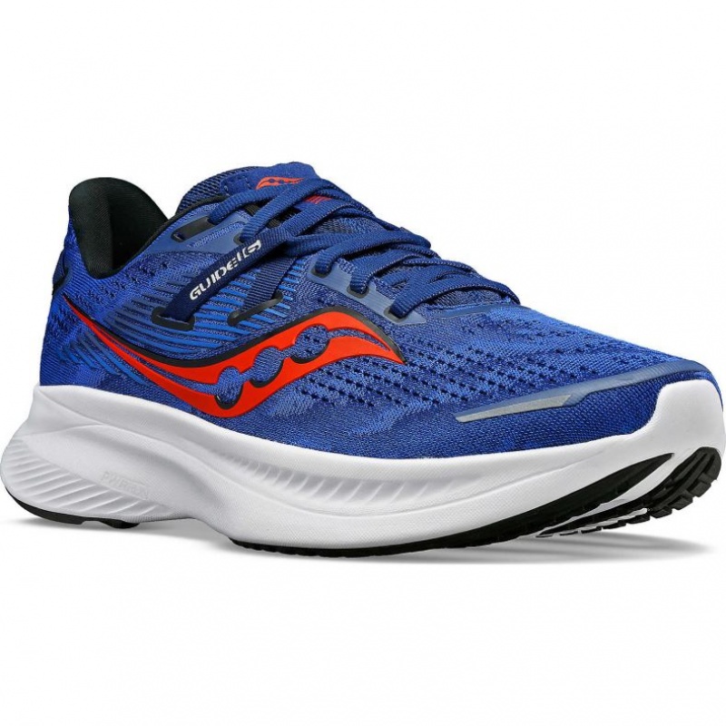 Blue Men's Saucony Guide 16 Running Shoes | AUS-TALJX