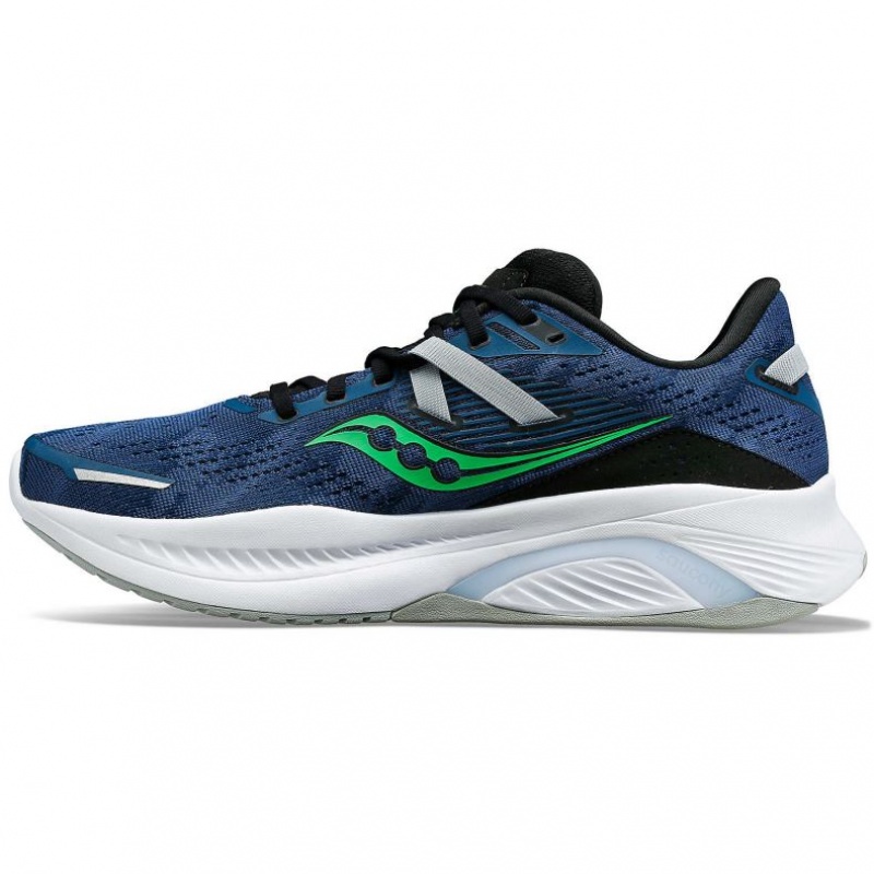 Blue Men's Saucony Guide 16 Running Shoes | AUS-VJEIS