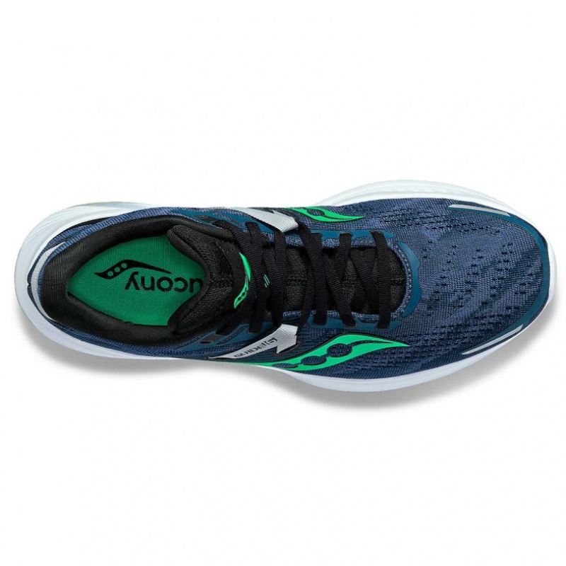 Blue Men's Saucony Guide 16 Running Shoes | AUS-VJEIS