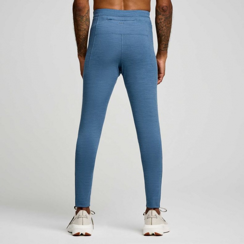 Blue Men's Saucony Solstice Tight | AUS-WIZPA