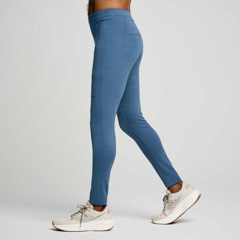 Blue Men's Saucony Solstice Tight | AUS-WIZPA