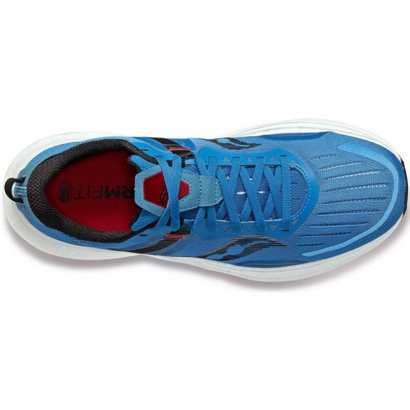 Blue Men's Saucony Tempus Running Shoes | AUSTRALIA-AYNPQ