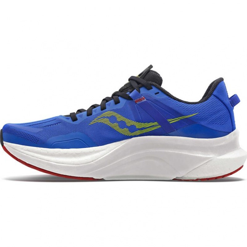 Blue Men's Saucony Tempus Running Shoes | AUS-JLRZT