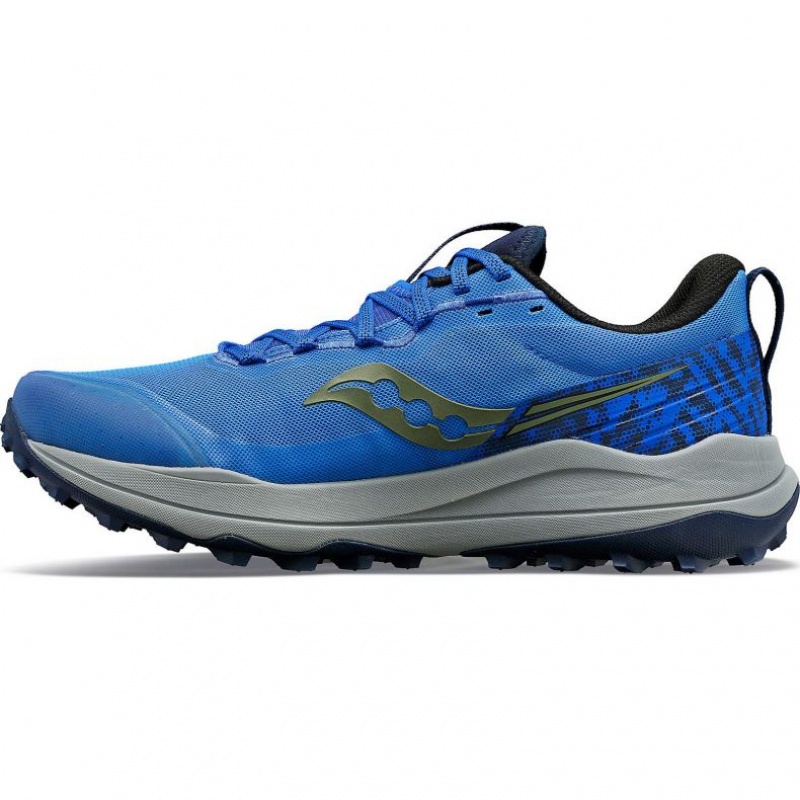 Blue Men's Saucony Xodus Ultra 2 Trail Running Shoes | AUSTRALIA-WTOKA