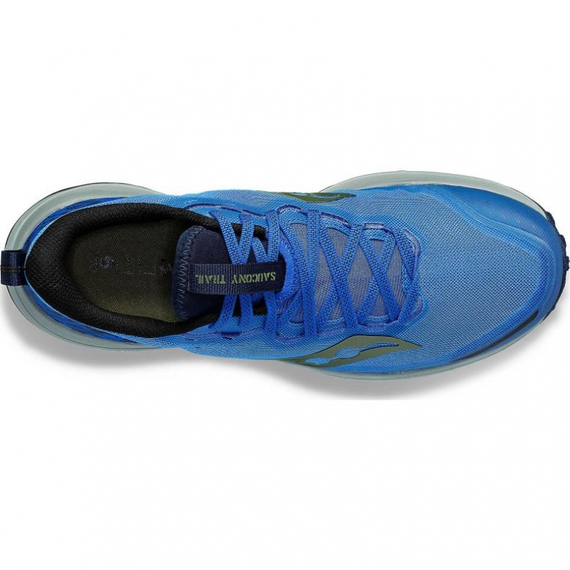 Blue Men's Saucony Xodus Ultra 2 Trail Running Shoes | AUSTRALIA-WTOKA