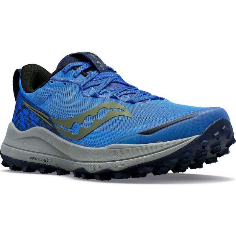 Blue Men's Saucony Xodus Ultra 2 Trail Running Shoes | AUSTRALIA-WTOKA