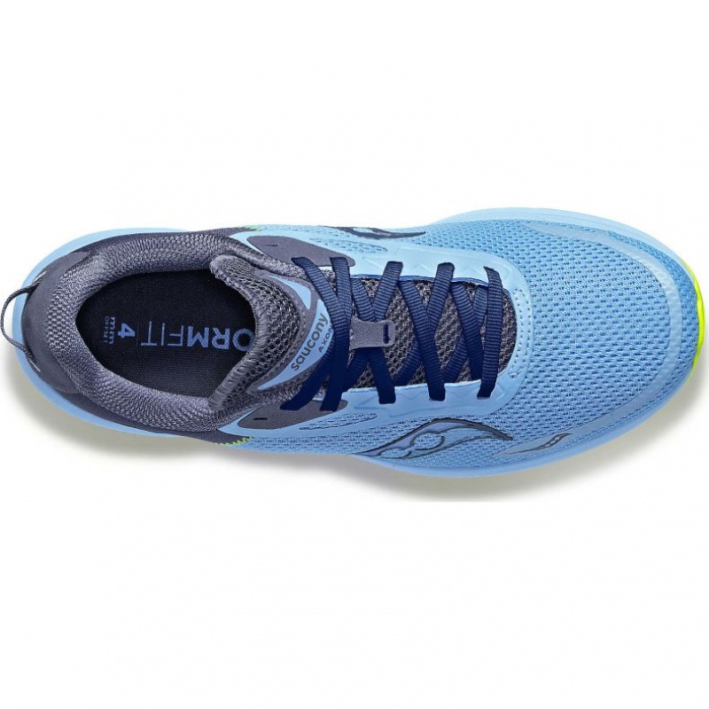 Blue Women's Saucony Axon 3 Running Shoes | AUS-KARDV