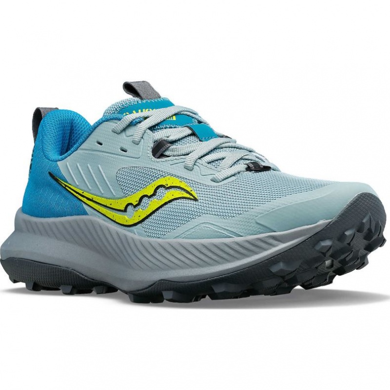 Blue Women's Saucony Blaze TR Trail Running Shoes | AUSTRALIA-JVUYF