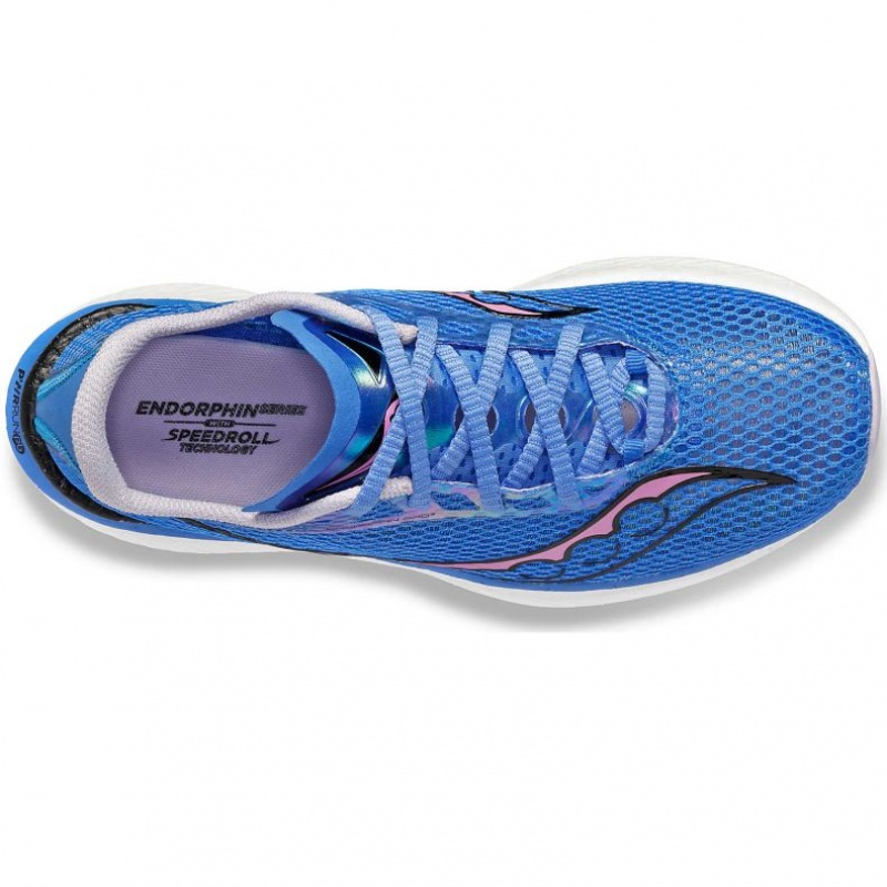 Blue Women's Saucony Endorphin Pro 3 Running Shoes | AUS-BRGUL