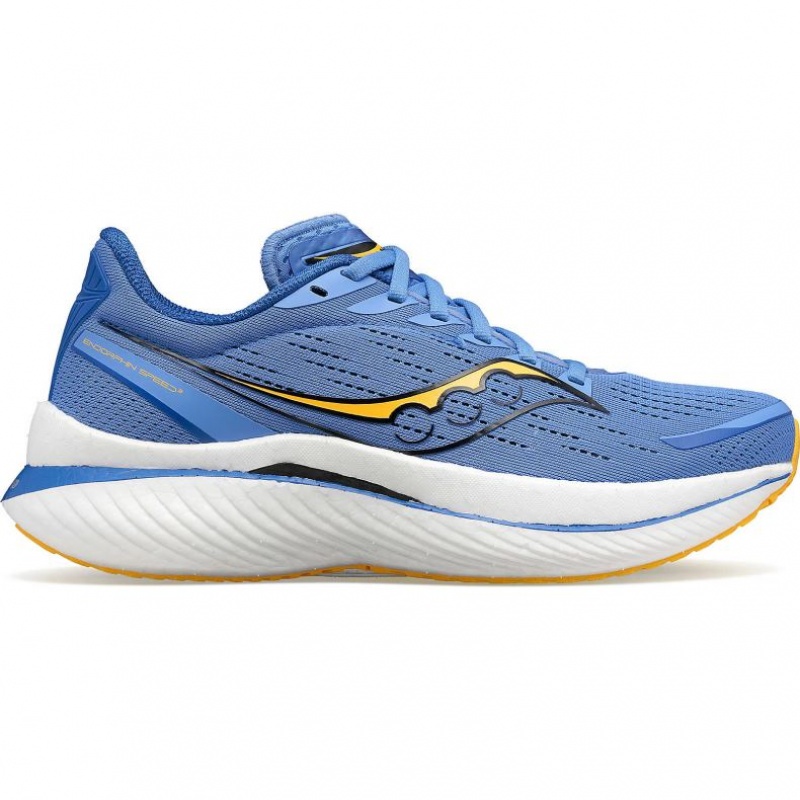 Blue Women\'s Saucony Endorphin Speed 3 Running Shoes | AUS-HQIRJ