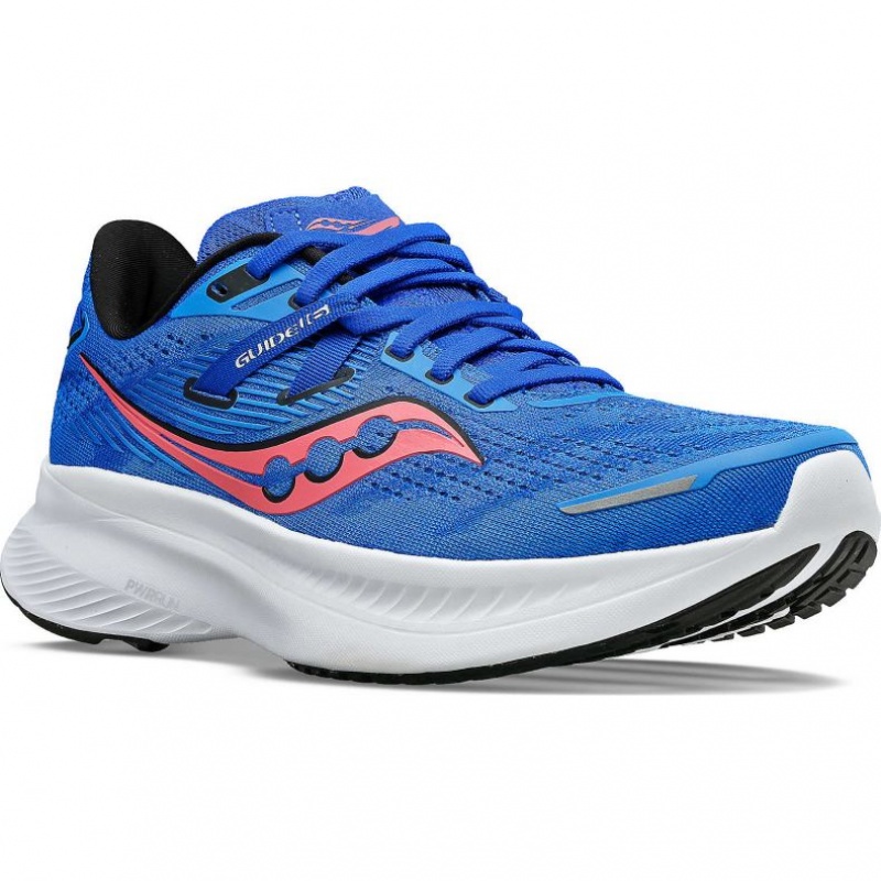 Blue Women's Saucony Guide 16 Running Shoes | AUS-RCBGP