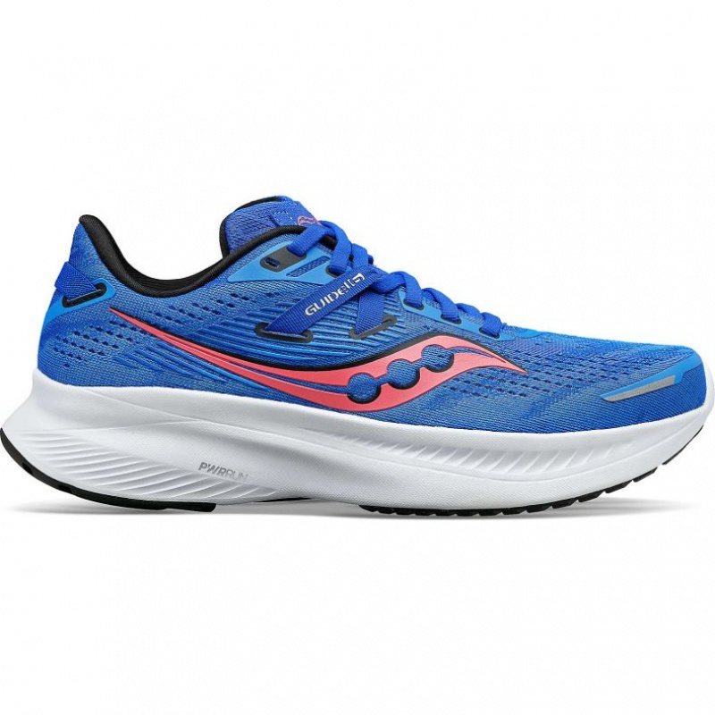 Blue Women\'s Saucony Guide 16 Running Shoes | AUS-RCBGP