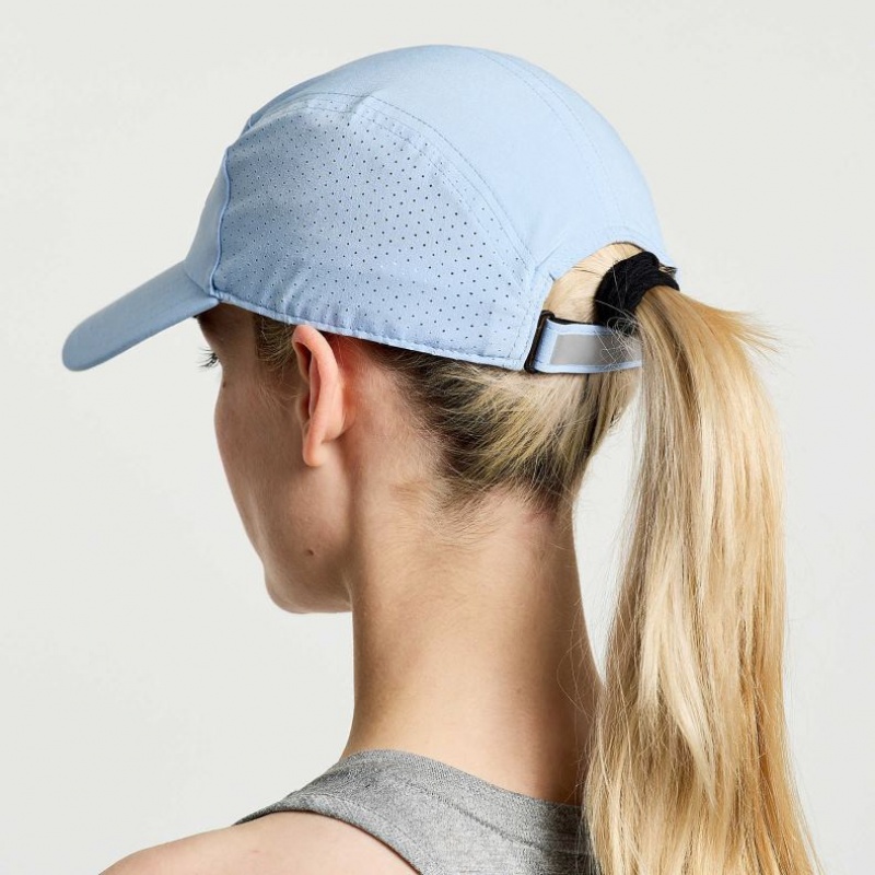 Blue Women's Saucony Outpace Hat | AUSTRALIA-LZEYN