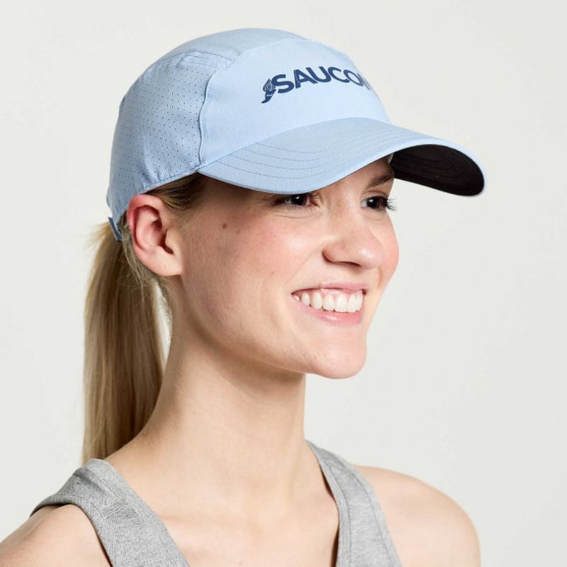 Blue Women\'s Saucony Outpace Hat | AUSTRALIA-LZEYN