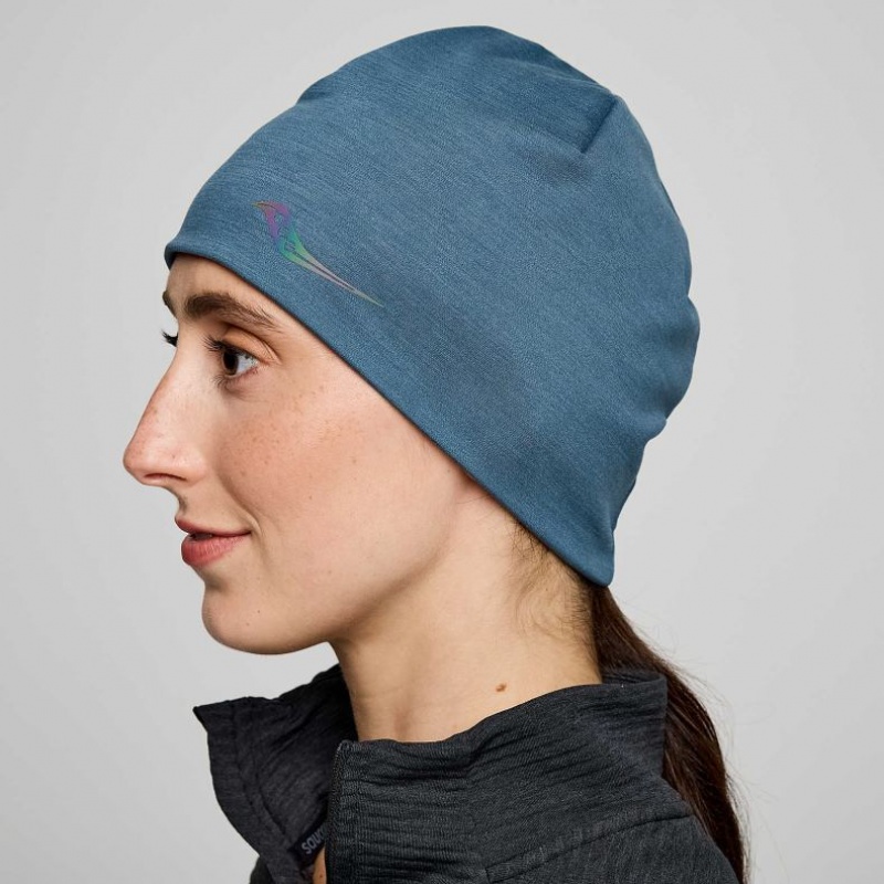 Blue Women\'s Saucony Solstice Beanie | AUS-NIMJA