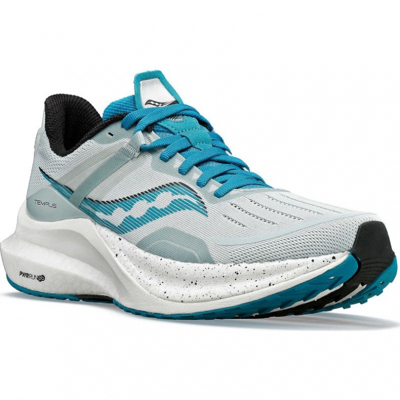 Blue Women's Saucony Tempus Running Shoes | AUSTRALIA-FXJMD