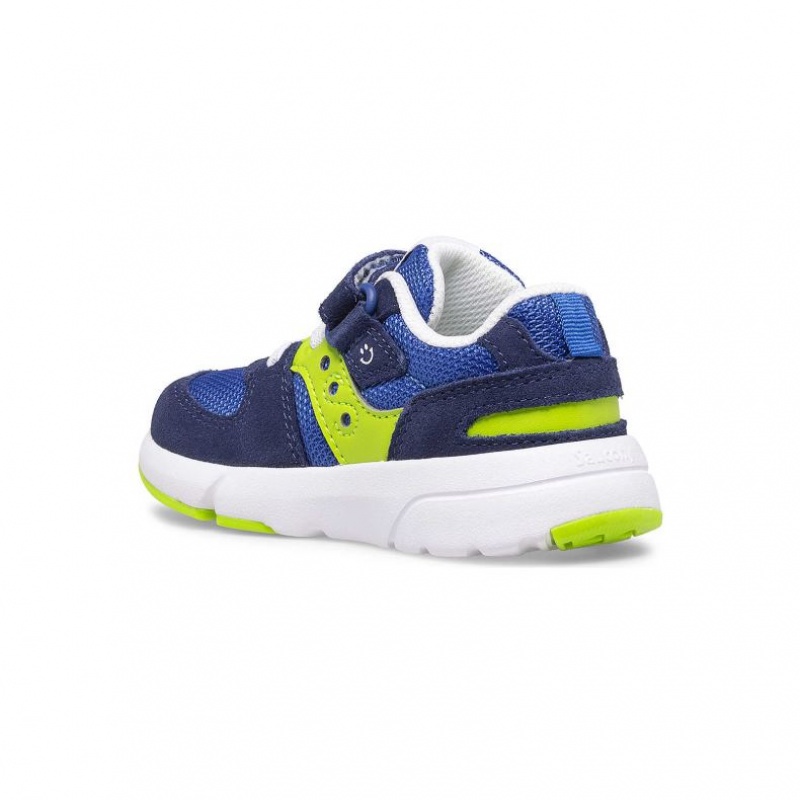 Blue / Green Little Kids' Saucony Jazz Lite 2.0 Sneaker | AUS-GJRLH