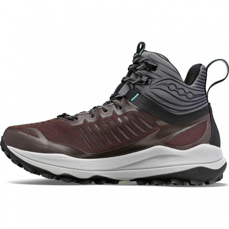 Brown Men's Saucony Ultra Ridge GTX Trail Running Shoes | AUSTRALIA-FRUQS