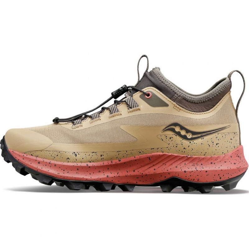 Brown Women's Saucony Peregrine 13 ST Trail Running Shoes | AUS-RDOFY