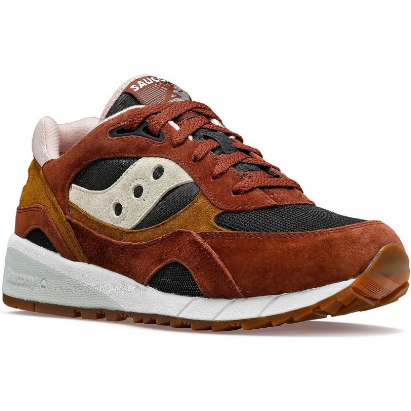 Brown / Black Men's Saucony Shadow 6000 Trainer | AUSTRALIA-CUZTO