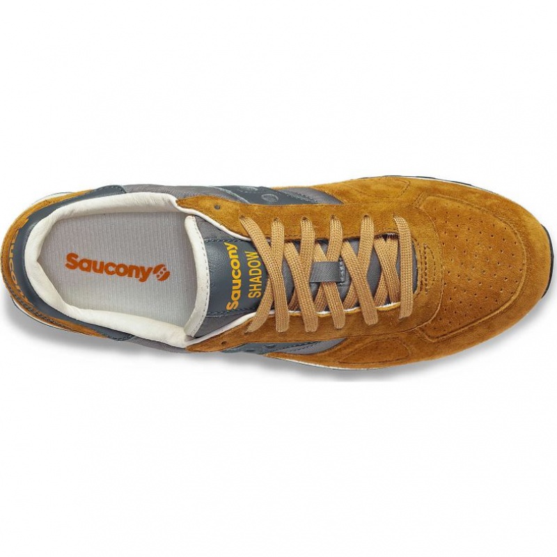 Brown / Grey Women's Saucony Shadow Original Premium Trainer | AUSTRALIA-BUHMJ