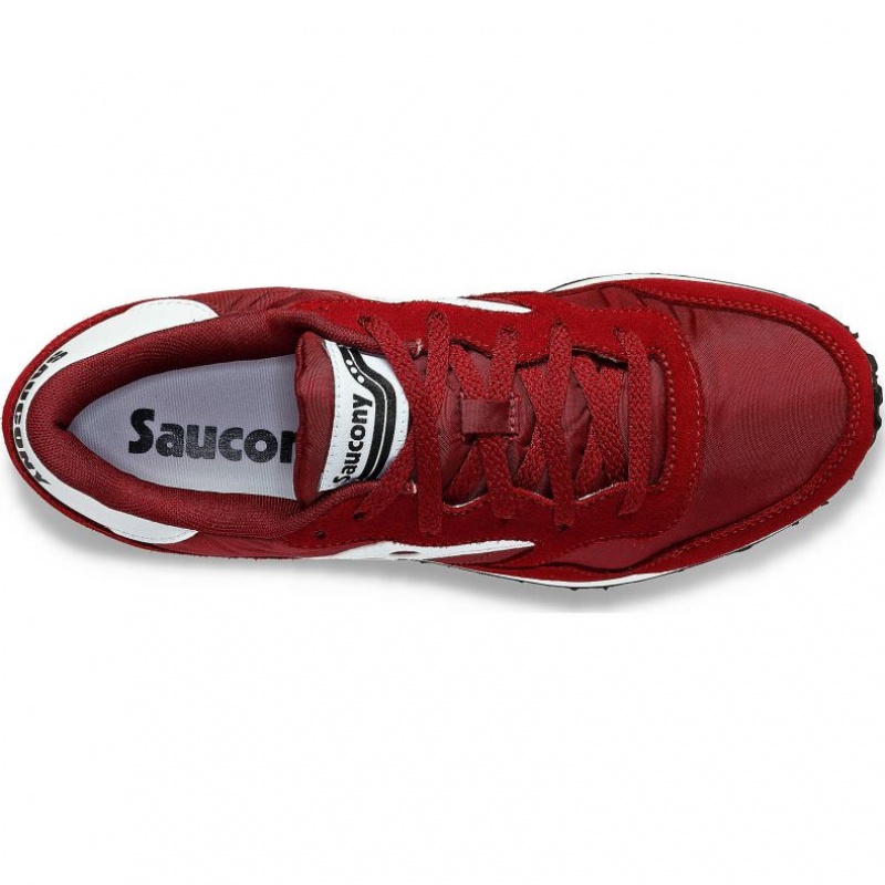 Burgundy Women's Saucony DXN Trainer | AUS-NQWZE