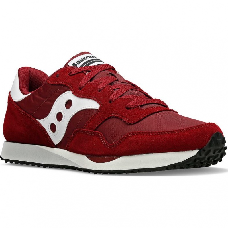 Burgundy Women's Saucony DXN Trainer | AUS-NQWZE