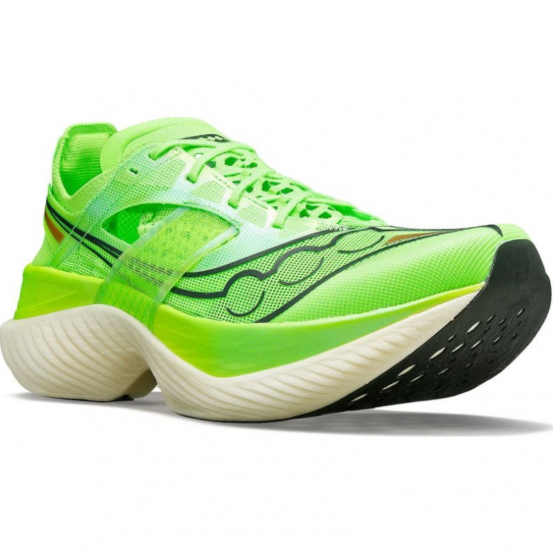 Green Men's Saucony Endorphin Elite Running Shoes | AUSTRALIA-YVFNK