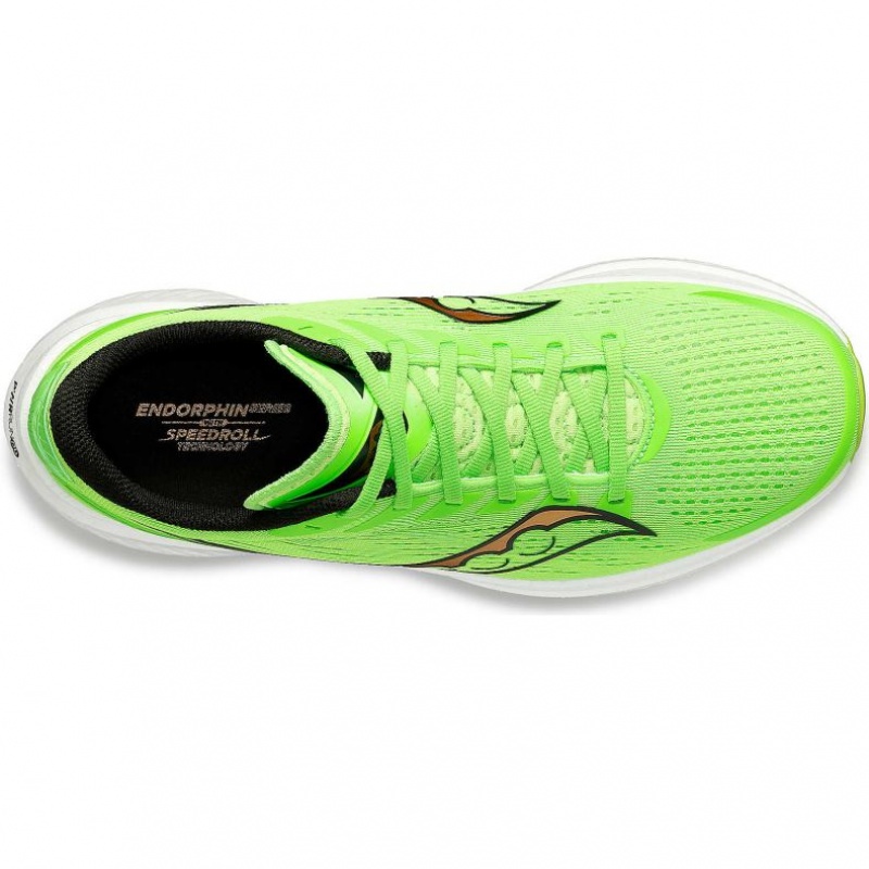 Green Men's Saucony Endorphin Speed 3 Running Shoes | AUSTRALIA-TAQYF