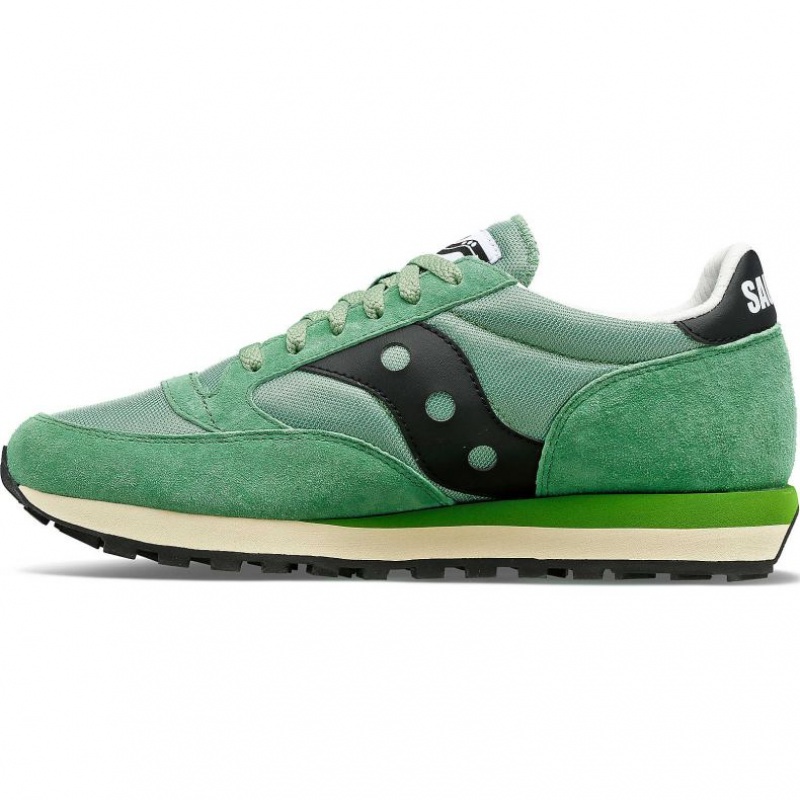 Green Men's Saucony Jazz 81 Trainer | AUS-KFISE