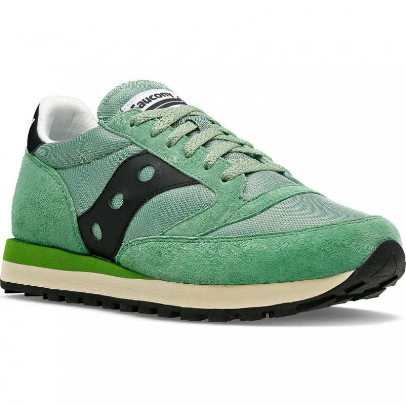 Green Men's Saucony Jazz 81 Trainer | AUS-KFISE