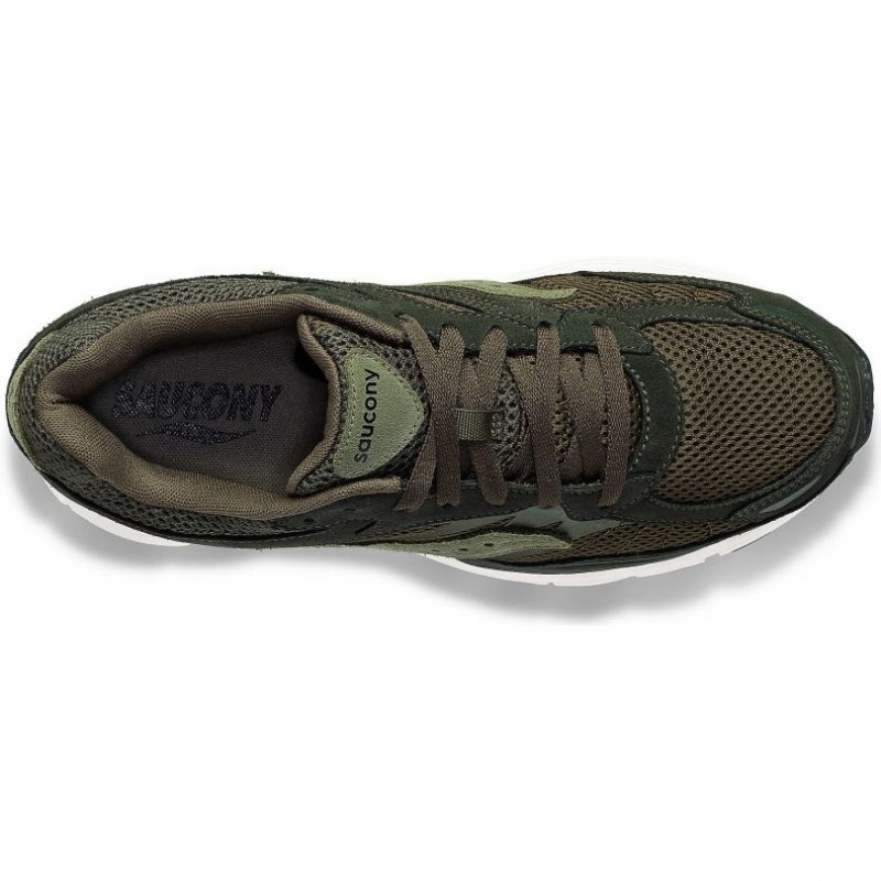 Green Men's Saucony ProGrid Omni 9 Premium Trainer | AUSTRALIA-MUAEJ