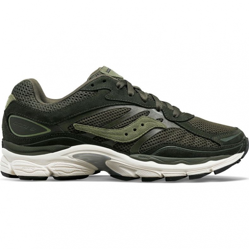 Green Men\'s Saucony ProGrid Omni 9 Premium Trainer | AUSTRALIA-MUAEJ