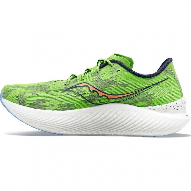 Green Women's Saucony Endorphin Pro 3 Running Shoes | AUS-ITCXG