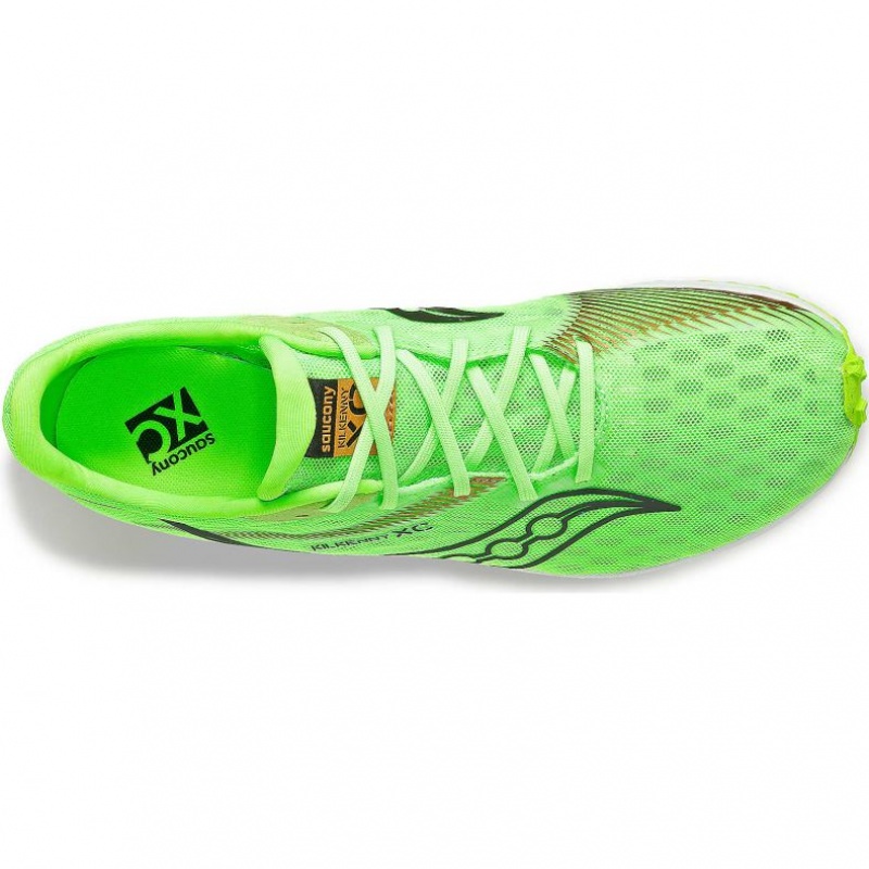 Green Women's Saucony Kilkenny XC9 Spikes | AUSTRALIA-YXNDW