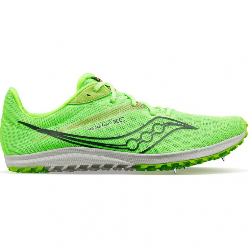 Green Women\'s Saucony Kilkenny XC9 Spikes | AUSTRALIA-YXNDW