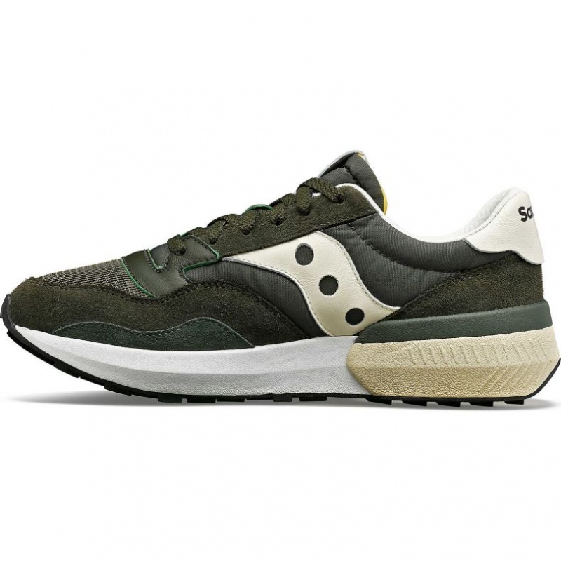 Green / Cream Women's Saucony Jazz NXT Trainer | AUS-XMJFO