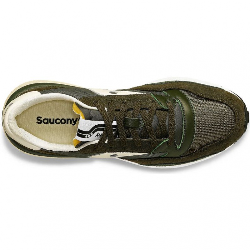 Green / Cream Women's Saucony Jazz NXT Trainer | AUS-XMJFO