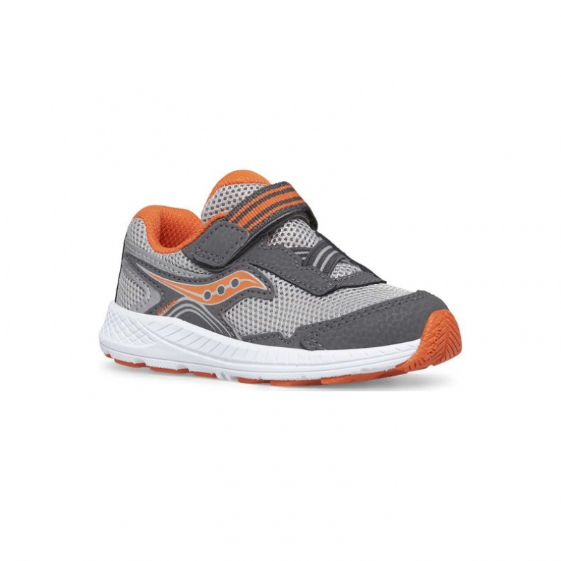 Grey Big Kids' Saucony Ride 10 Jr. Sneaker | AUS-IFGZL