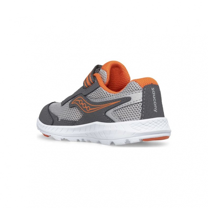 Grey Big Kids' Saucony Ride 10 Jr. Sneaker | AUS-IFGZL