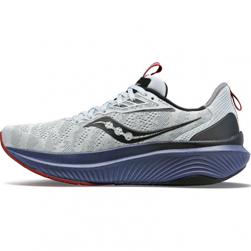 Grey Men's Saucony Echelon 9 Running Shoes | AUS-TLGOP