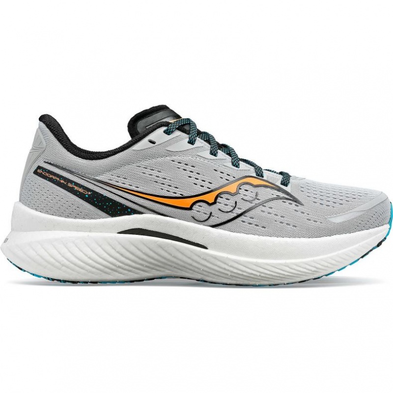 Grey Men\'s Saucony Endorphin Speed 3 Running Shoes | AUSTRALIA-ERBYF