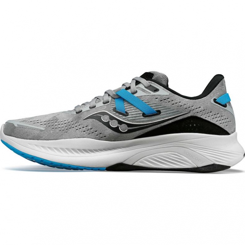 Grey Men's Saucony Guide 16 Running Shoes | AUS-WYQAV