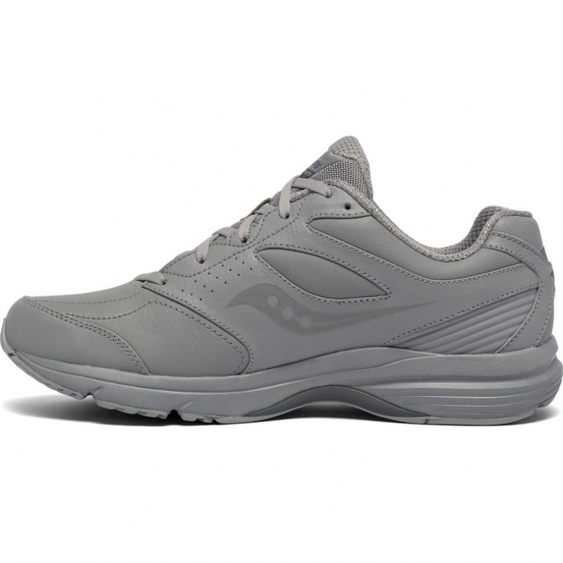 Grey Men's Saucony Integrity Walker 3 Wide Running Shoes | AUS-DVHTZ